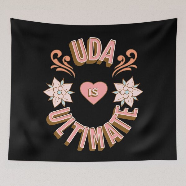 Item preview, Uda is Ultimate - First Names - Birthday Gifts - Alliteration Fans designed and sold by epicthoughts.
