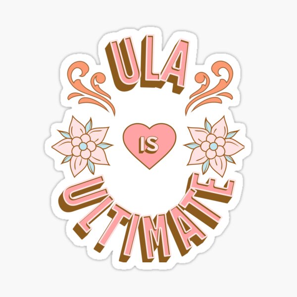 Item preview, Ula is Ultimate - First Names - Birthday Gifts - Alliteration Fans designed and sold by epicthoughts.