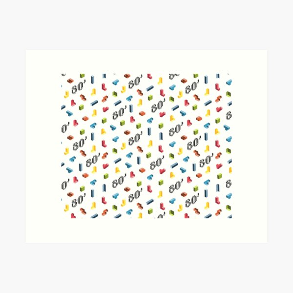 Item preview, 80s Theme designed and sold by cafelab.