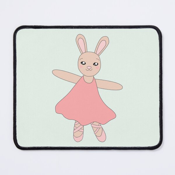 Item preview, Ballerina Bunny Ballet Rabbit Pink Dress Dancing Kawaii designed and sold by cashewdays.