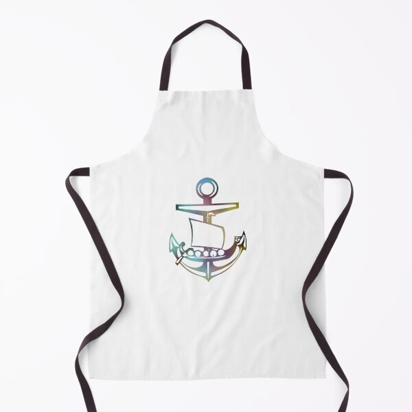 Item preview, Varient Rainbow Viking ship and Anchor designed and sold by Dead1bird.