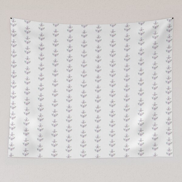 Item preview, Pastel Rainbow Viking ship and Anchor designed and sold by Dead1bird.