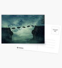 umbrella pathway Postcards