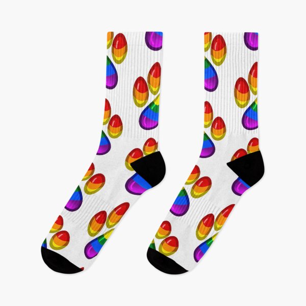 Item preview, LGBTQ+ Pride Heart Pawprint - Rainbow Flag designed and sold by leashonlife.