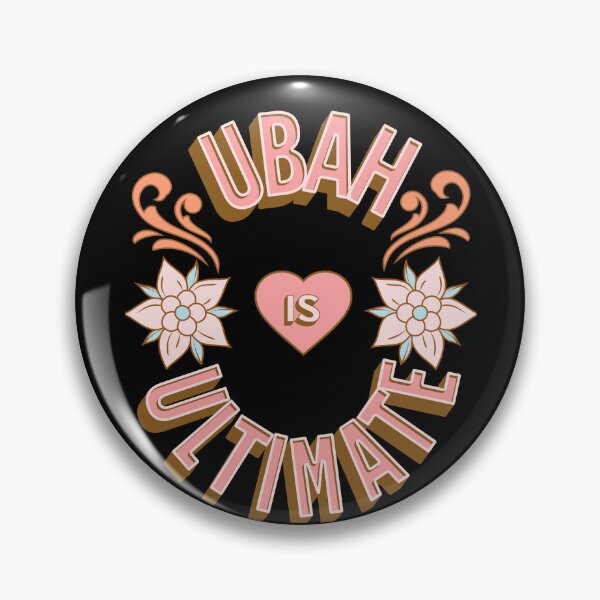Item preview, Ubah is Ultimate - First Names - Birthday Gifts - Alliteration Fans designed and sold by epicthoughts.