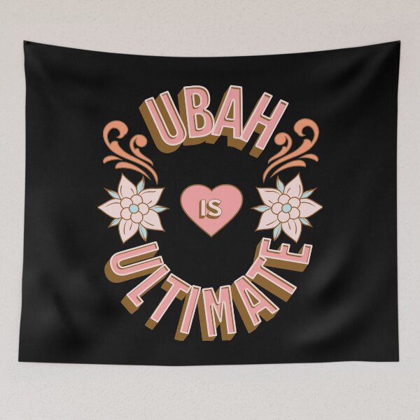 Item preview, Ubah is Ultimate - First Names - Birthday Gifts - Alliteration Fans designed and sold by epicthoughts.