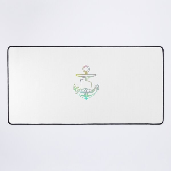 Item preview, Rainbow on the waves Viking ship and Anchor designed and sold by Dead1bird.