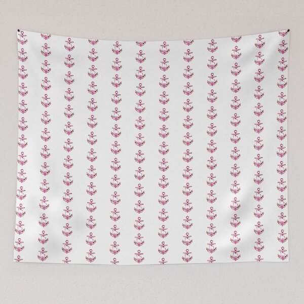 Item preview, Bright Pink Viking ship and Anchor designed and sold by Dead1bird.