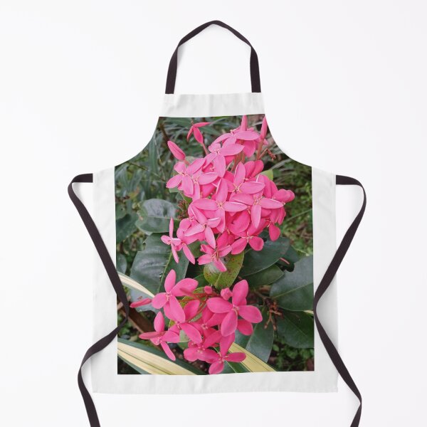 Item preview,  Pink Red Color Rathmal/ Ixora Coccinea Floral Photography Design designed and sold by DHAMMISTYLES.