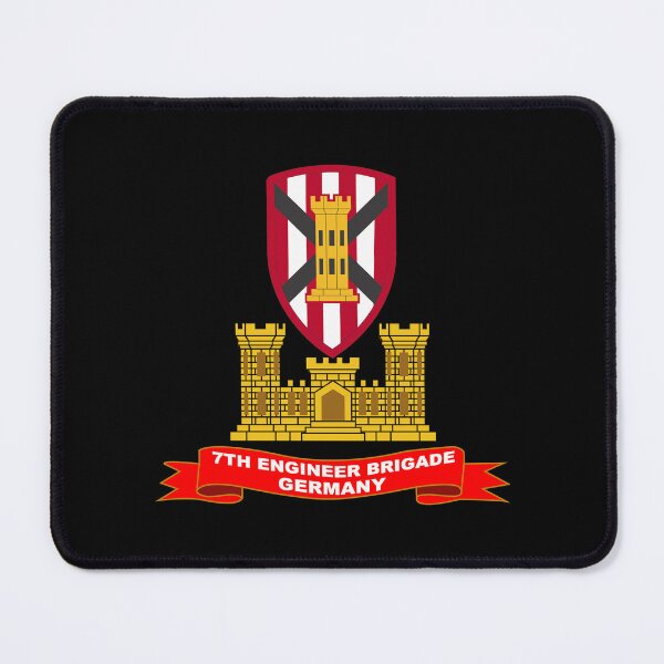 Item preview, Army - 7th Engineer Brigade - 1969 - Germany - ENG  Br - Ribbon X 300 designed and sold by Military Insignia Products.