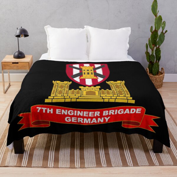 Item preview, Army - 7th Engineer Brigade - 1969 - Germany - ENG Br - Ribbon X 300 designed and sold by Military Insignia Products.