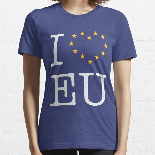 I Love EU (Europe) Essential T-Shirt