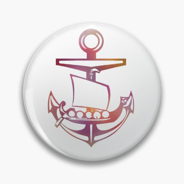 Item preview, Sunrise Viking ship and Anchor designed and sold by Dead1bird.