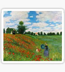 Landschaft von Monet Sticker