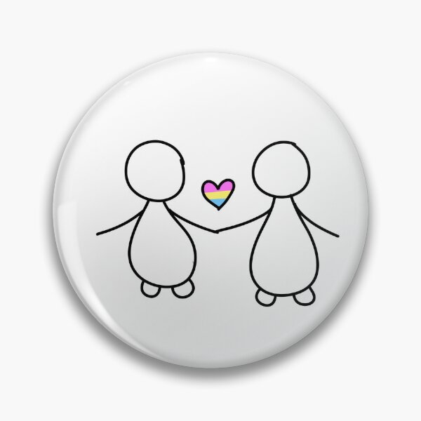 Item preview, LGBTQ+ Acceptance Cards - Pride Character with Tiny Heart pansexual designed and sold by ArtbyLauraJo.