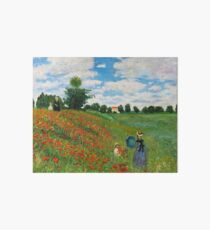 Landscape by Monet Art Board Print