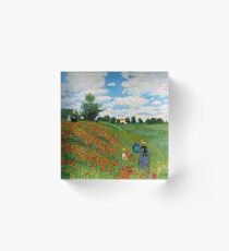Landscape by Monet Acrylic Block
