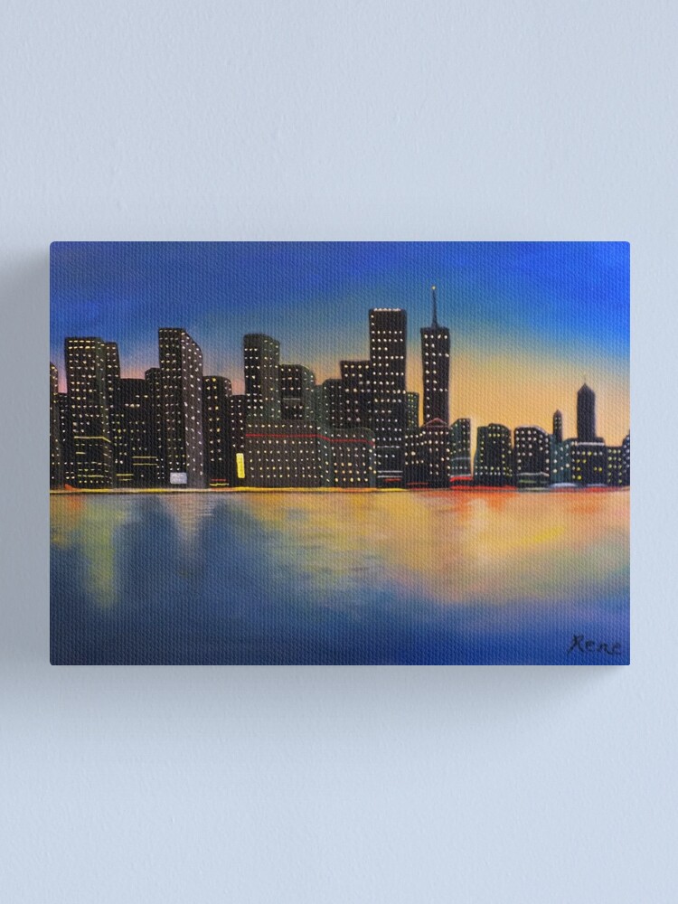 Alternate view of City Lights Canvas Print