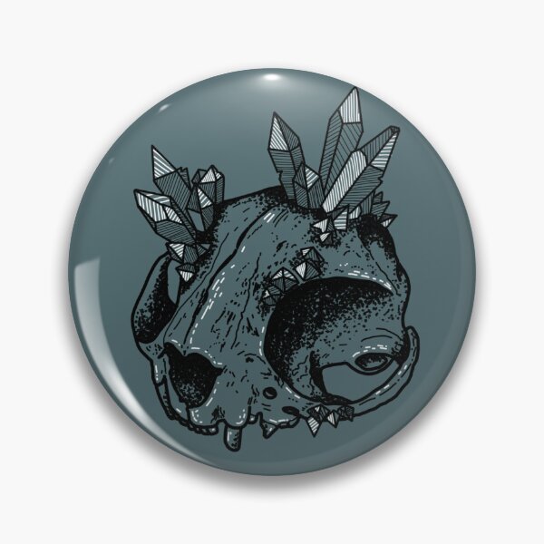 Item preview, Crystalized skull designed and sold by GrizzlyTeaParty.