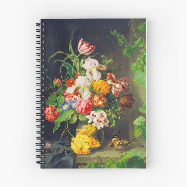 Item preview, Still life with flowers, sparrow and vine branch (1848) Josef Lauer designed and sold by TeeARTHY.