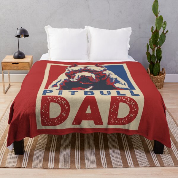 Item preview, Pitbull Dad Pop Art Style designed and sold by Luan Huynh.