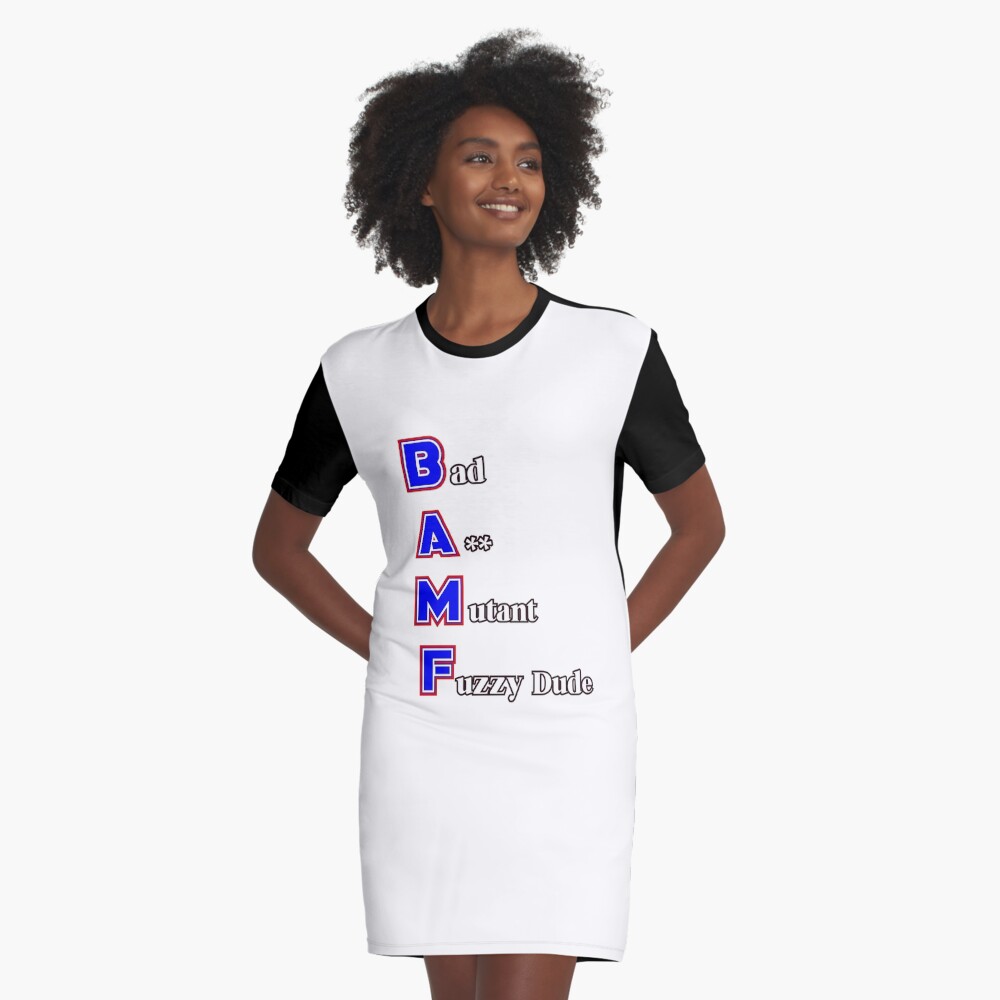 Item preview, Graphic T-Shirt Dress designed and sold by Nachturne.