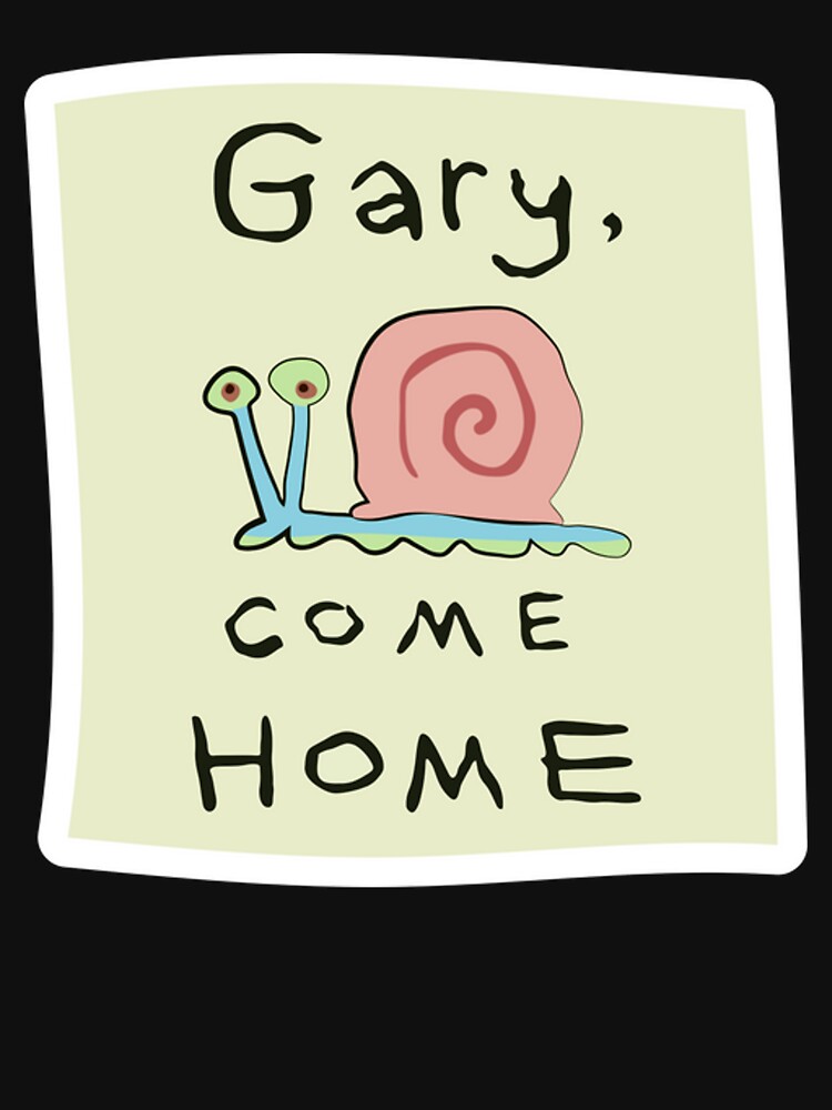 Spongebob Missing Gary