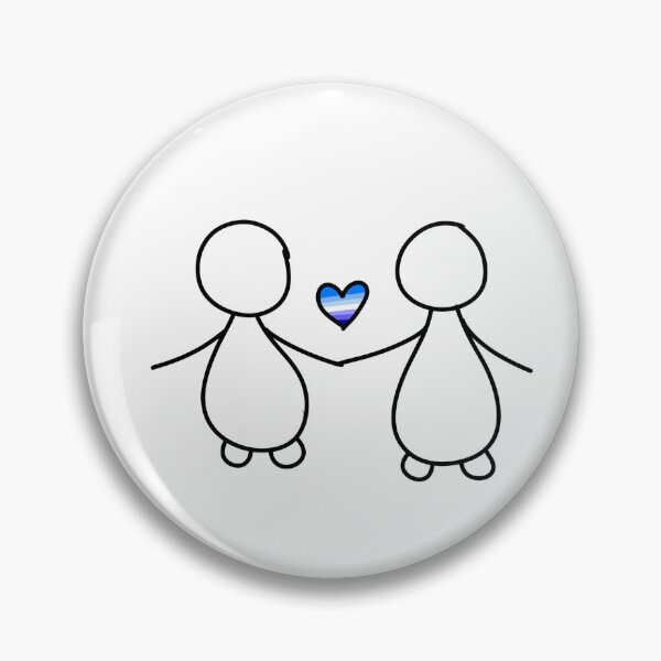 Item preview, LGBTQ+ Acceptance Cards - Pride Character with Tiny Heart Gay man designed and sold by ArtbyLauraJo.