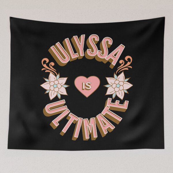 Item preview, Ulyssa is Ultimate - First Names - Birthday Gifts - Alliteration Fans designed and sold by epicthoughts.