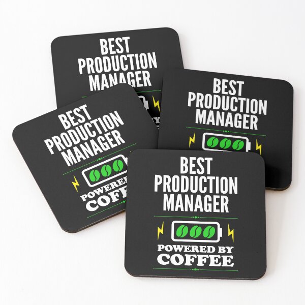 Item preview, Best Production Manager Powered By Coffee for Production Manager designed and sold by SVPOD.