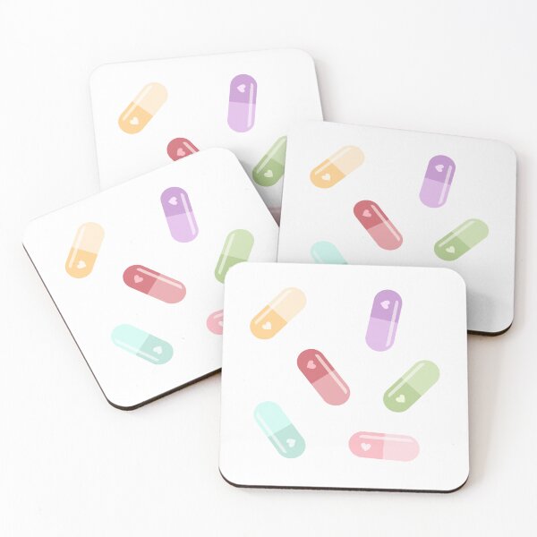 Item preview, Love pills sticker pack designed and sold by silviasusinart.