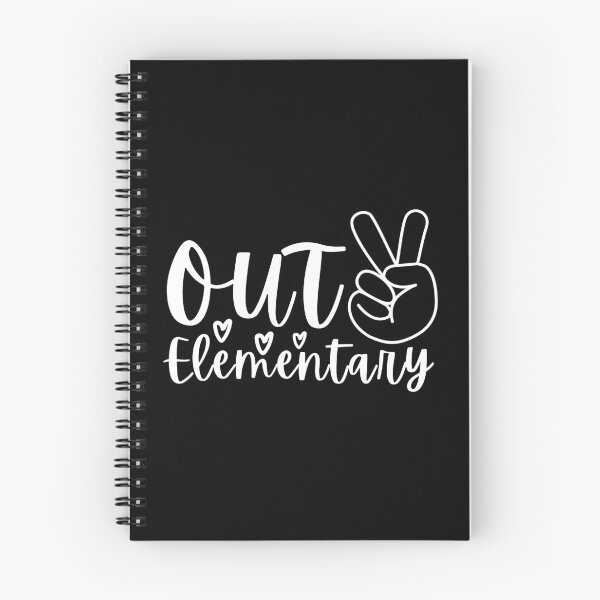 Item preview, Funny Quote For Last Day of School Elementary Grad: Peace Out Elementary designed and sold by AmeliaStore1.