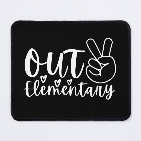 Item preview, Funny Quote For Last Day of School Elementary Grad: Peace Out Elementary designed and sold by AmeliaStore1.