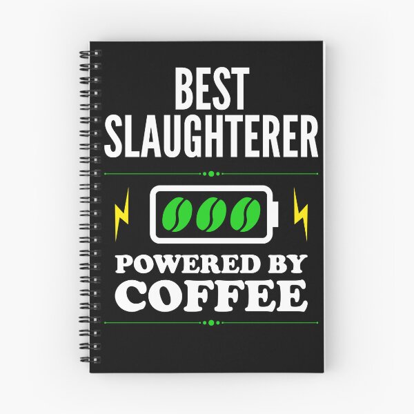 Item preview, Best Slaughterer Powered By Coffee for Slaughterer designed and sold by SVPOD.