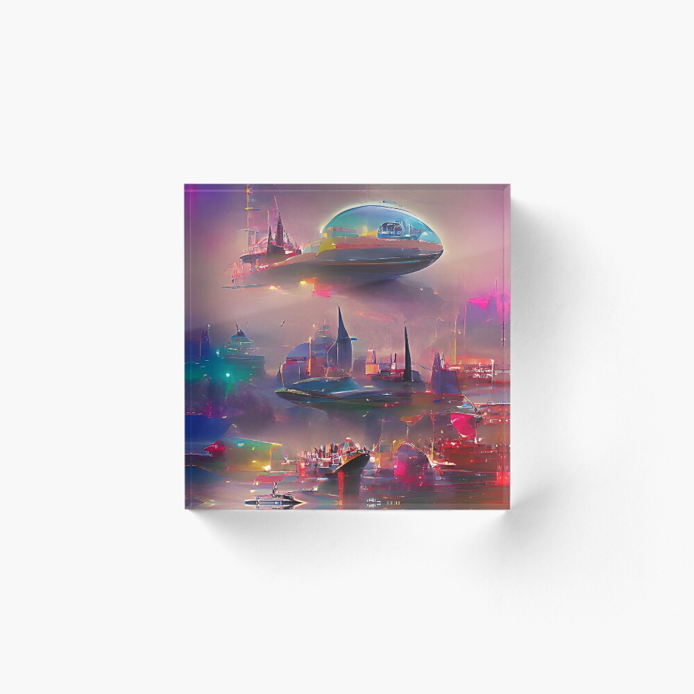 Vista previa del artículo con la obra «Bloque acrílico», diseñado y vendido por Visual-Fantasy.