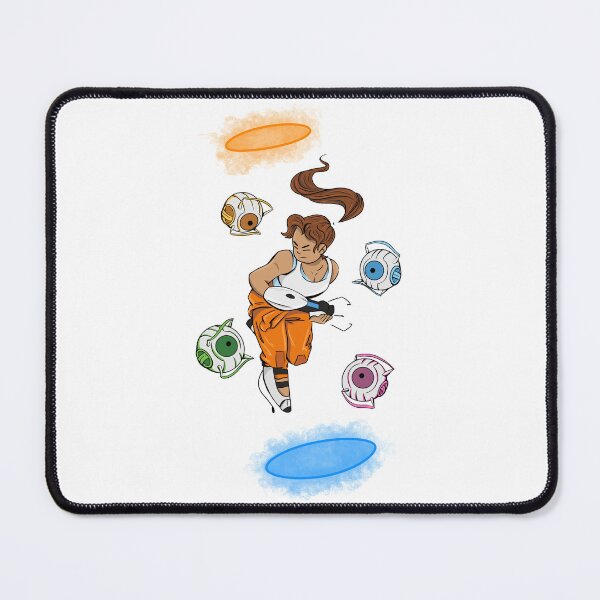 Item preview, Portal 2 Chell with Personality Cores designed and sold by Oli-gib.