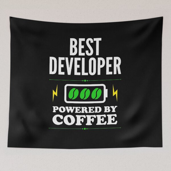 Item preview, Best Developer Powered By Coffee for Developer designed and sold by SVPOD.