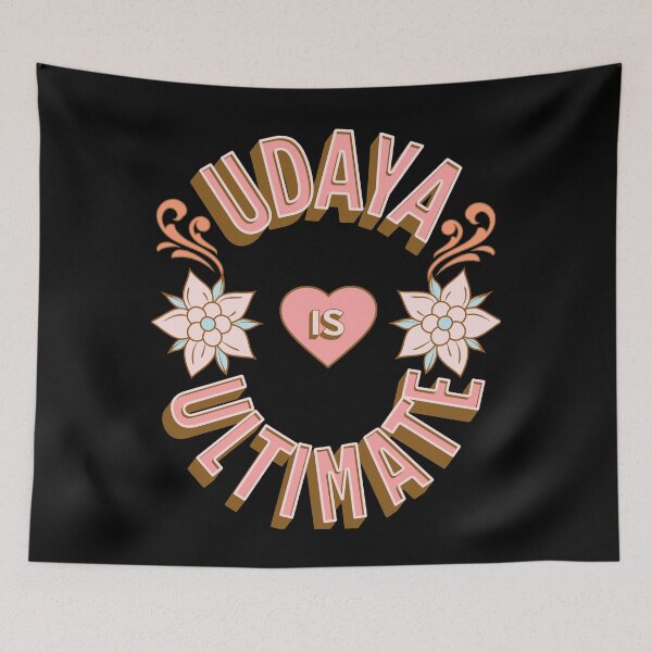 Item preview, Udaya is Ultimate - First Names - Birthday Gifts - Alliteration Fans designed and sold by epicthoughts.