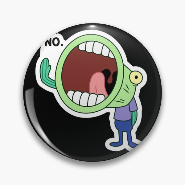 Item preview, SpongeBob Hoopla Fish Screaming NO! designed and sold by ballardterry879.