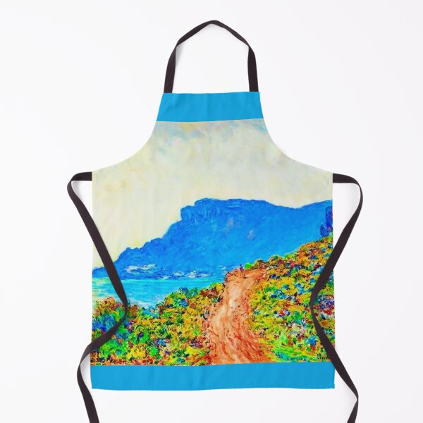 Item preview, The Corniche near Monaco (1884) by Claude Monet. Digitally enhanced by WatermarkNZ Press designed and sold by CristalleLisa.