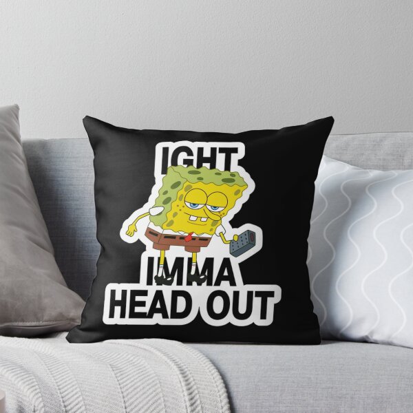 Item preview, SpongeBob Ight Imma Head Out Meme designed and sold by ballardterry879.