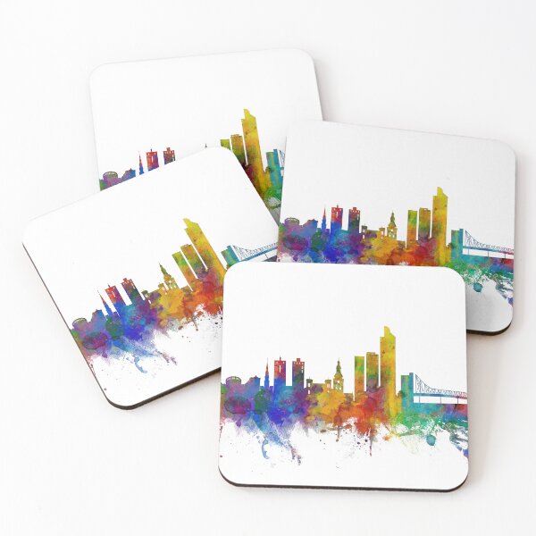 Item preview, Oslo Norway Skyline designed and sold by ArtPrints.