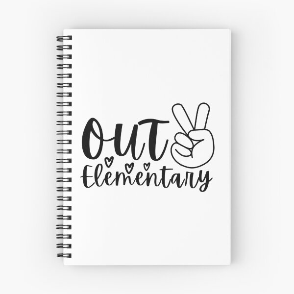 Item preview, Funny Quote For Last Day of School Elementary Grad: Peace Out Elementary designed and sold by AmeliaStore1.
