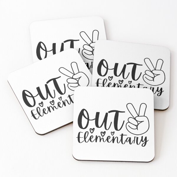 Item preview, Funny Quote For Last Day of School Elementary Grad: Peace Out Elementary designed and sold by AmeliaStore1.