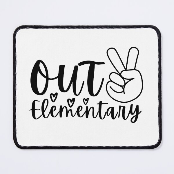 Item preview, Funny Quote For Last Day of School Elementary Grad: Peace Out Elementary designed and sold by AmeliaStore1.