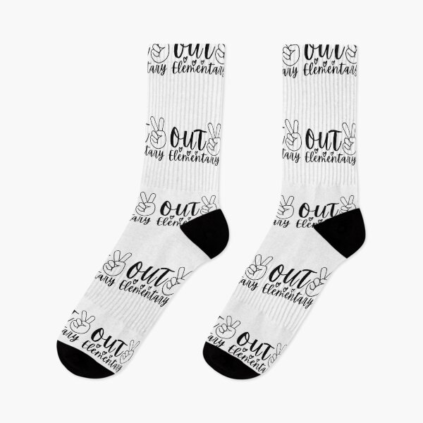 Item preview, Funny Quote For Last Day of School Elementary Grad: Peace Out Elementary designed and sold by AmeliaStore1.