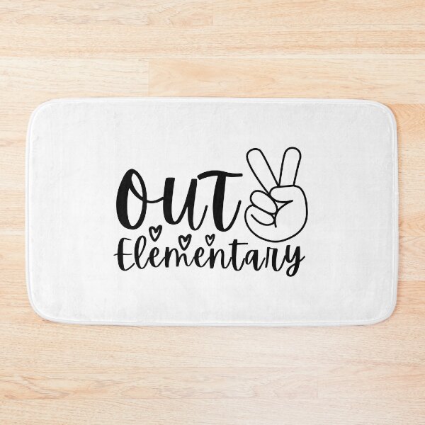 Item preview, Funny Quote For Last Day of School Elementary Grad: Peace Out Elementary designed and sold by AmeliaStore1.