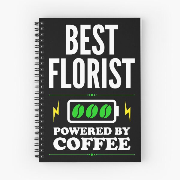 Item preview, Best Florist Powered By Coffee for Florist designed and sold by SVPOD.