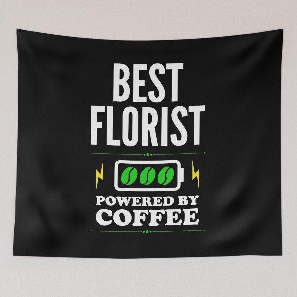 Item preview, Best Florist Powered By Coffee for Florist designed and sold by SVPOD.