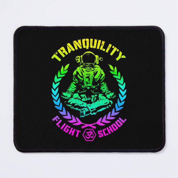 Item preview, Yoga Astronaut Tranquility Flight School Zen Meditation designed and sold by GrandeDuc.